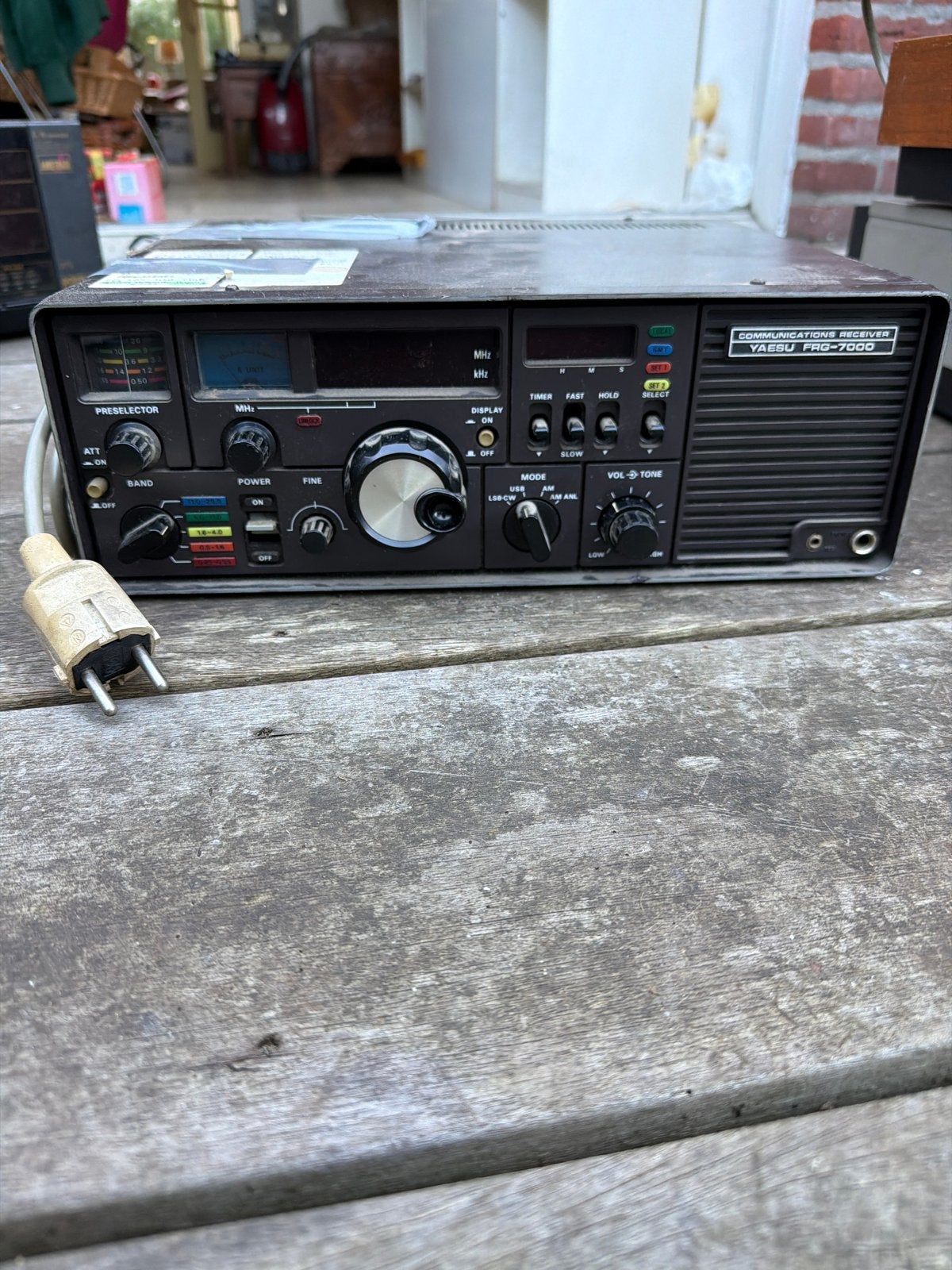Vintage Yaesu FRG-7000 Communicatieontvanger - Werkt!, Ophalen, Gebruikt, Wereldontvanger