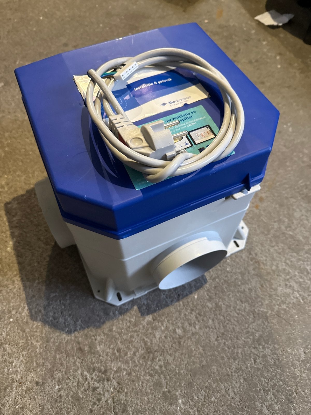 Itho Daalderop CVE ECO RFT SE Ventilator/Afzuiger, Doe-het-zelf en Verbouw, Ophalen of Verzenden, Zo goed als nieuw, Ventilator en Afzuiger