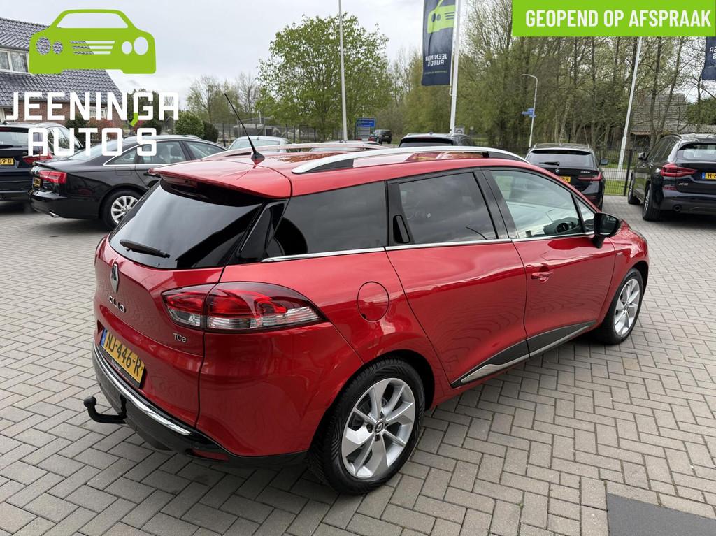 Renault Clio Estate TCe 90 Limited|Navi|PDC|Trekhaak, Auto's, Renault, Voorwielaandrijving, 898 cc, Gebruikt, 580 kg