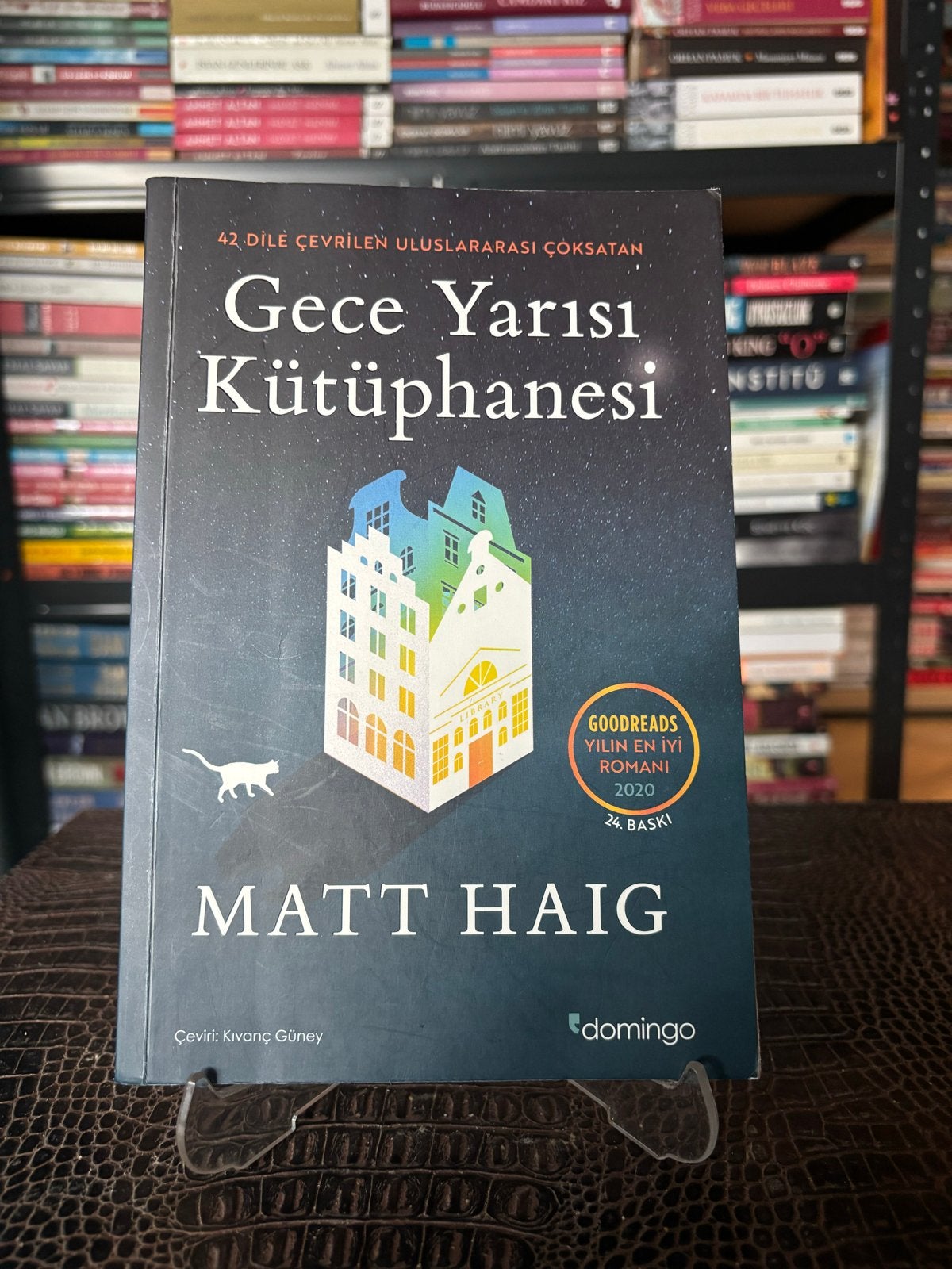 Gece Yarısı Kütüphanesi- Matt Haig (Turkse editie), Boeken, Ophalen of Verzenden, Zo goed als nieuw, Wereld overig