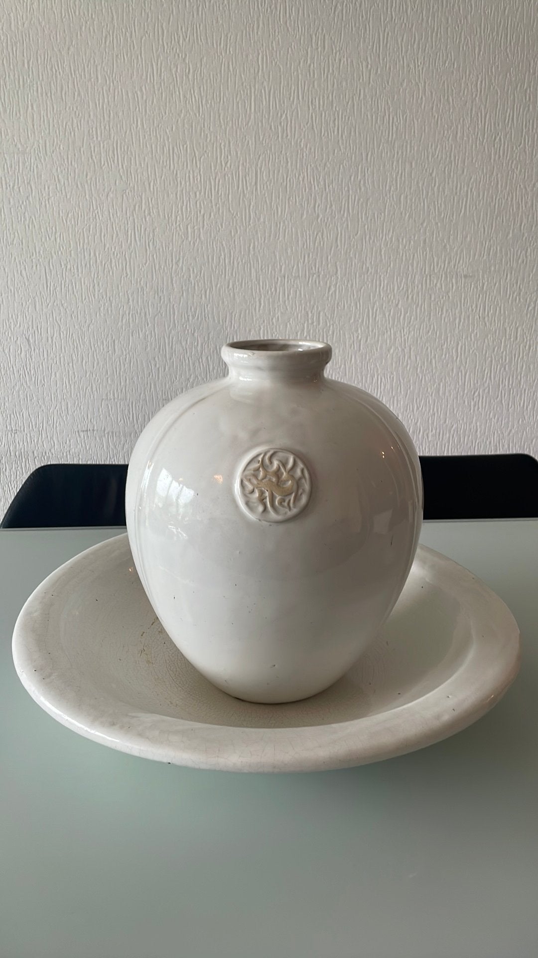 Chinese vaas, Ophalen