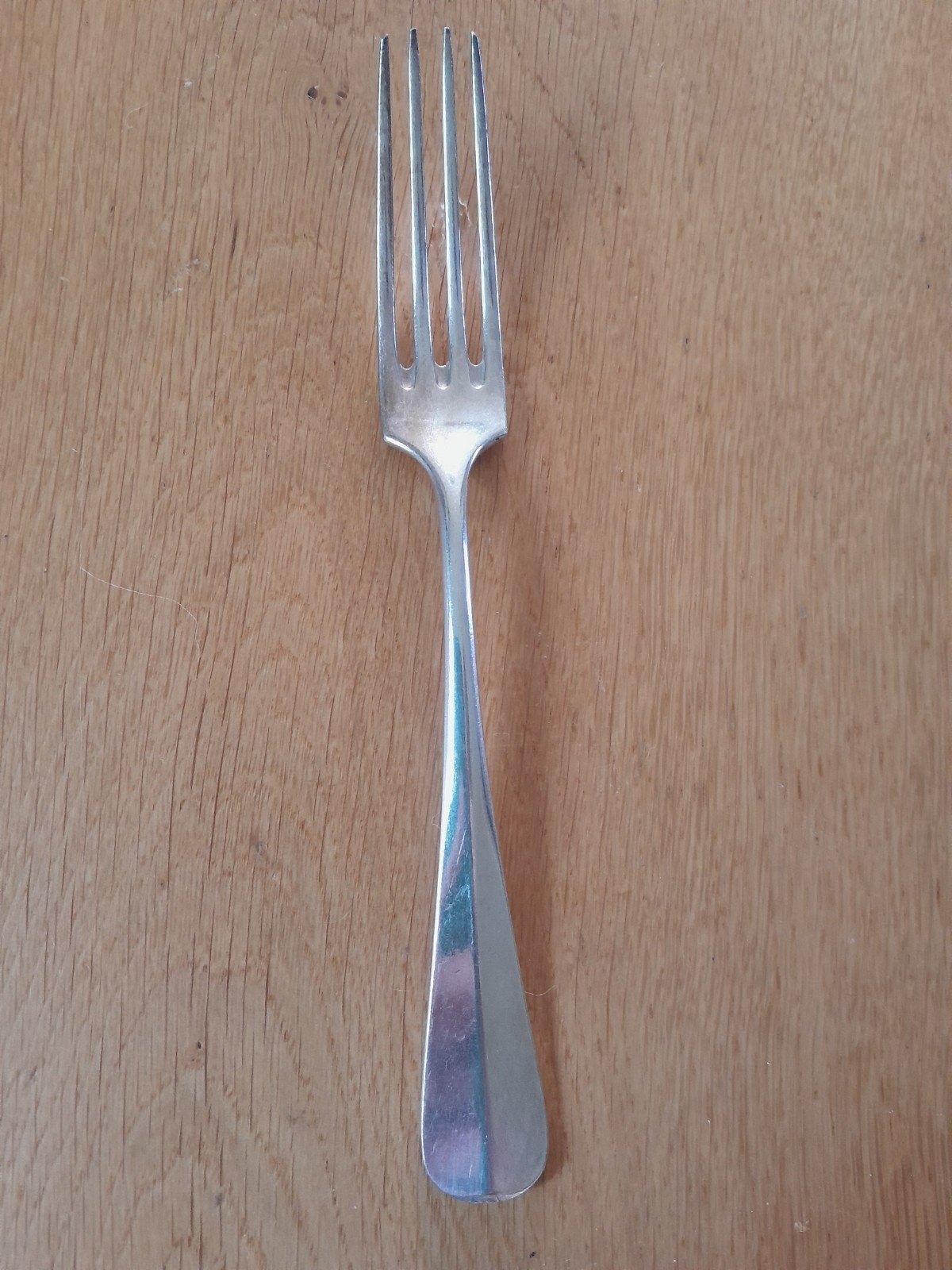 WMF verzilverde kleine vork Haags lofje, Ophalen of Verzenden
