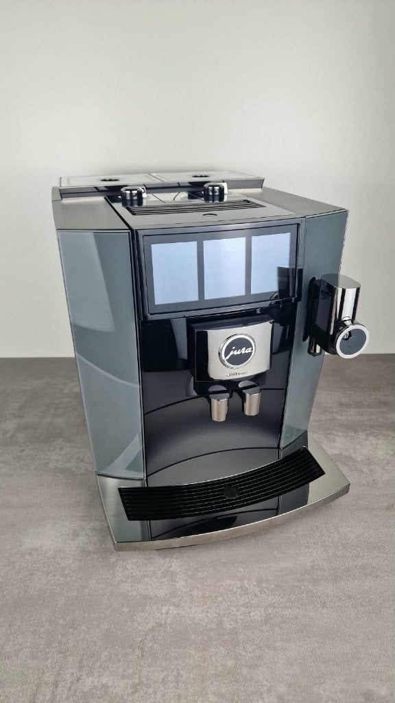 Jura J10 twin Diamond Onyx (EA) demo, Espresso apparaat, 10 kopjes of meer, Refurbished, Ophalen of Verzenden