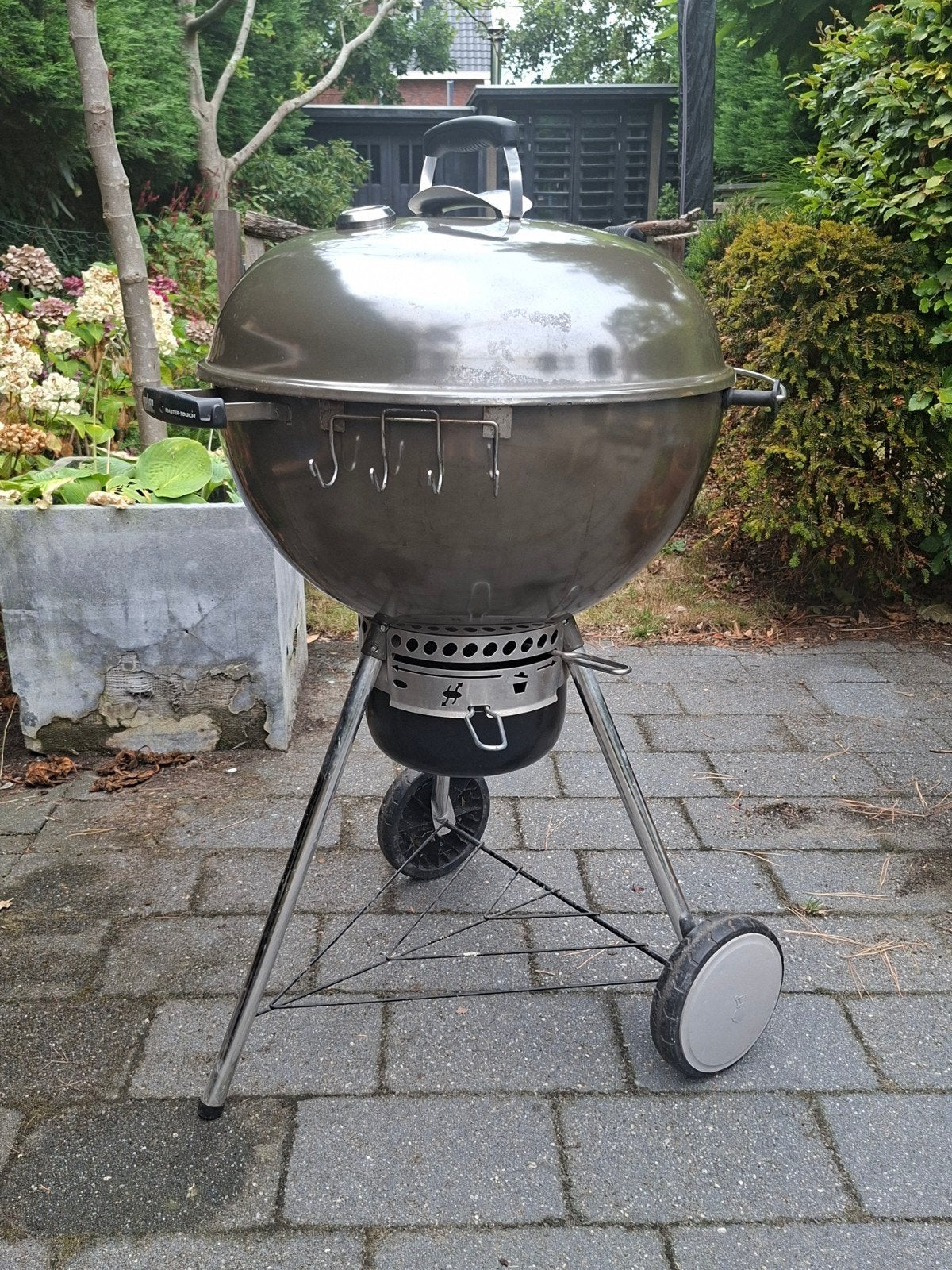 Weber master touch met grill plaat, Ophalen, Gebruikt