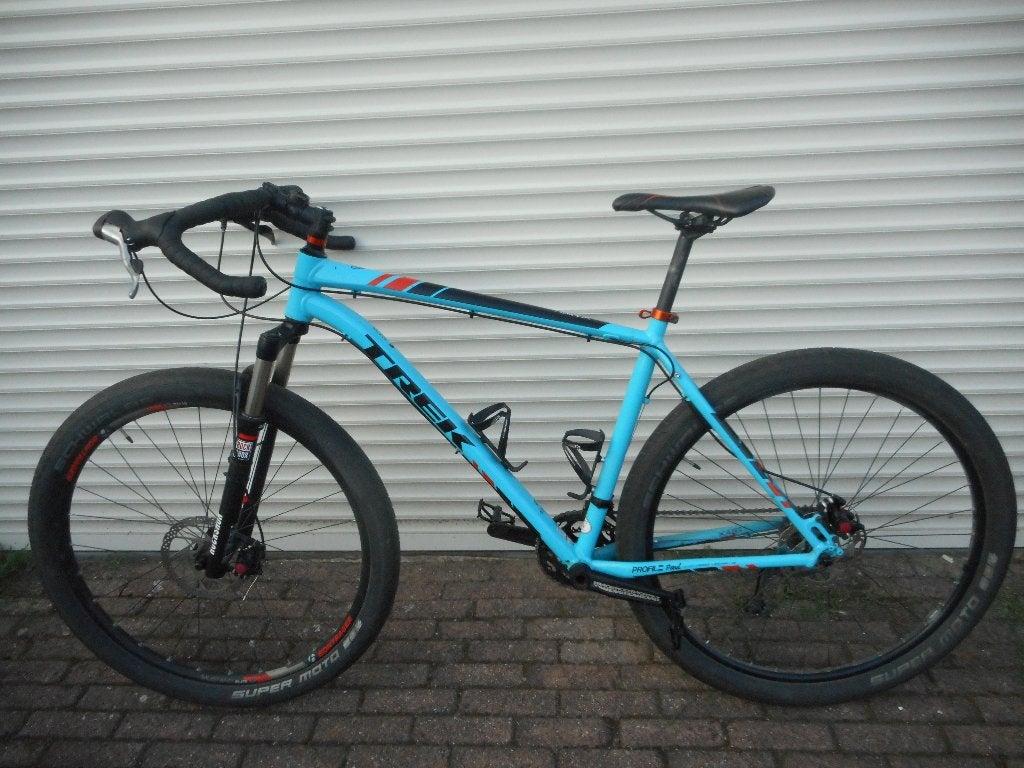 Trek XCaliber 9 Maat XL omgebouwd naar Gravel/Beach bike, Fietsen en Brommers, Fietsen | Mountainbikes en ATB, Ophalen, Hardtail