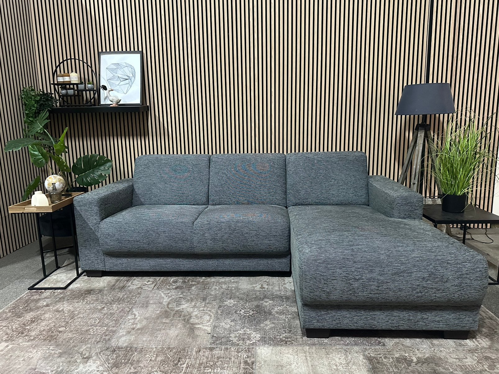 “GRATIS LEVERING” Gave grijze hoekbank! 238x158, 250 tot 300 cm, Verzenden, Aberdeen, zgan, peefecte staat, grijs, Hoekbank