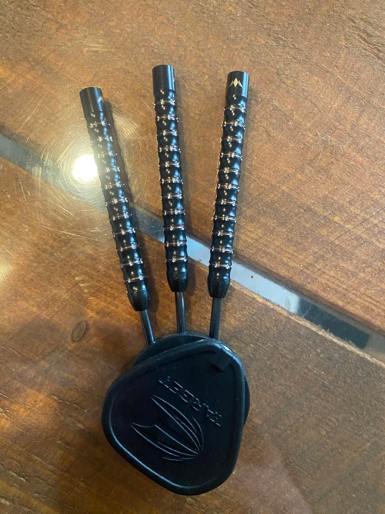 Mission Darts 24 gram - Goede grip, lange barrel, Ophalen of Verzenden, Gebruikt, Pijlen