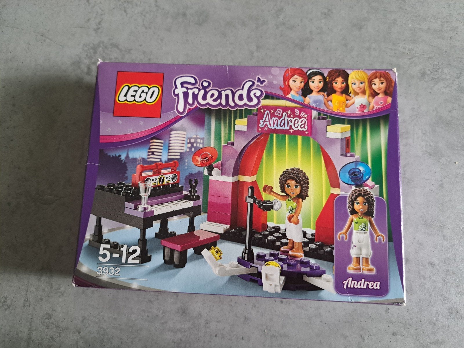 Lego Friends Andrea's Podium (3932), Ophalen, Lego, Friends, Zo goed als nieuw