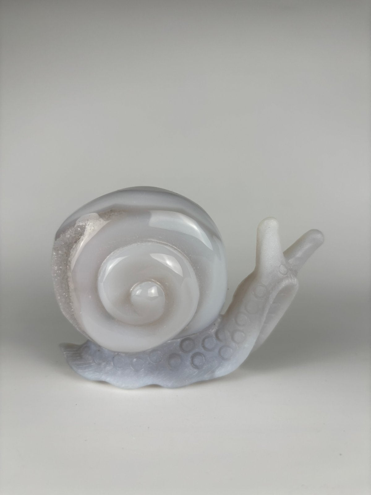 Agaat slak carving, Ophalen of Verzenden