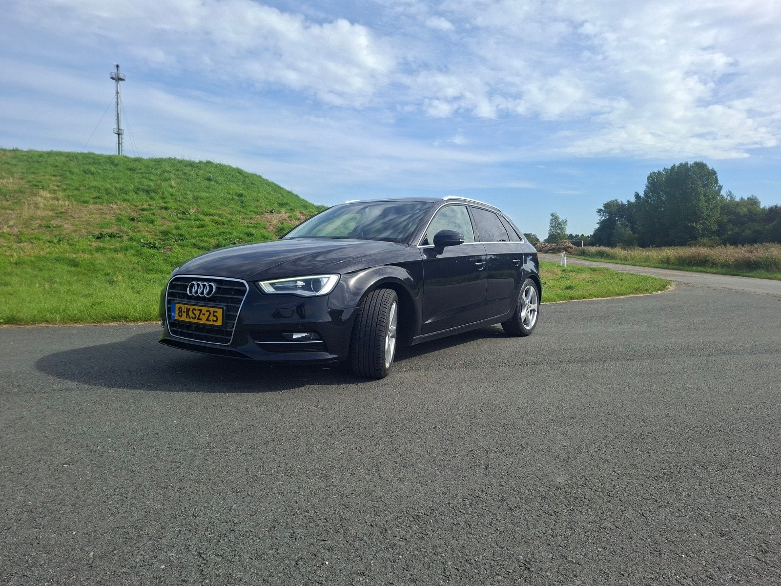 Audi A3 1.8 Tfsi 132KW Sportback AUT 2013 Zwart, Auto's, 4 cilinders, 179 pk, Zwart, Bedrijf