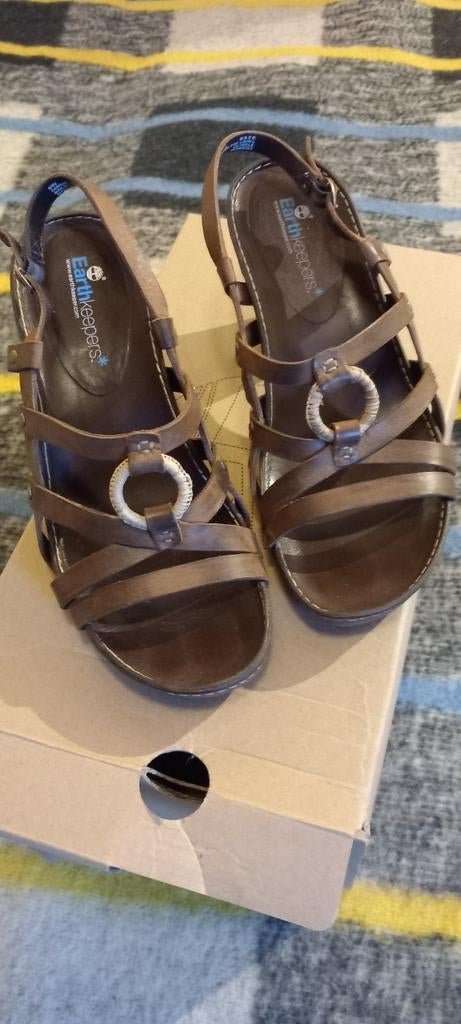 Timberland Earthkeepers Sandalen Maat 39, Bruin, Zo goed als nieuw, Timberland, Sandalen of Muiltjes