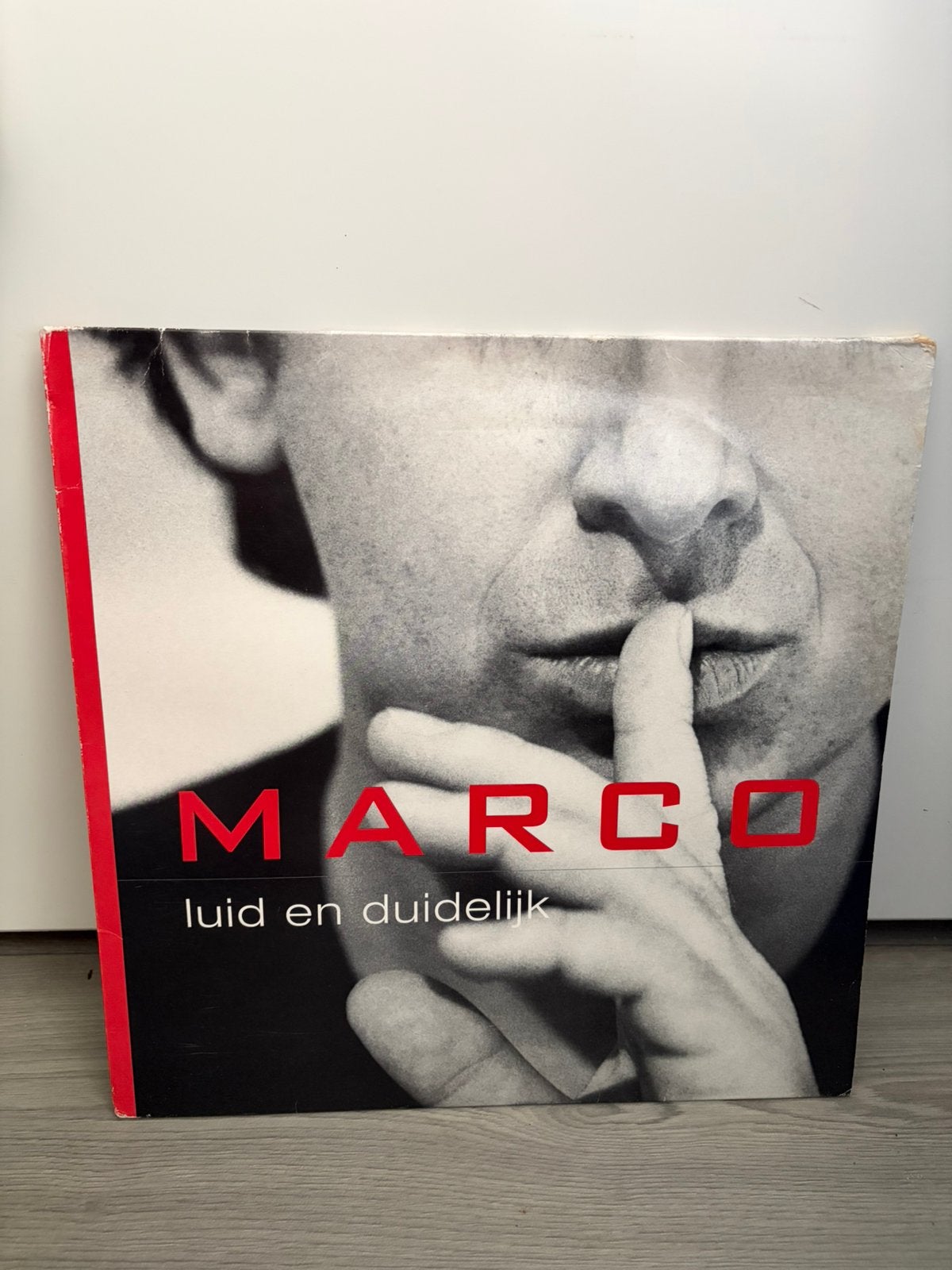 Marco Borsato lp vinyl Luid en duidelijk, Ophalen of Verzenden, Gebruikt, 12 inch