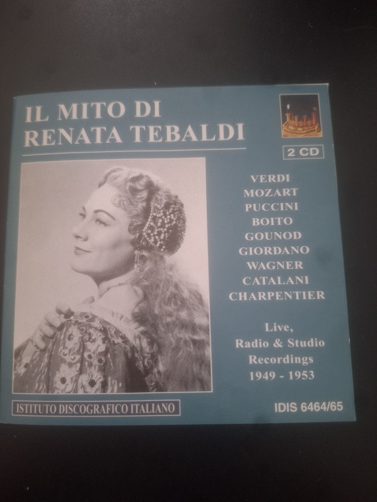 Il Mito di Renata Tebaldi - Live, Radio & Studio Recordings, Inclusief boekje, Boxset, Verdi, Opera of Operette