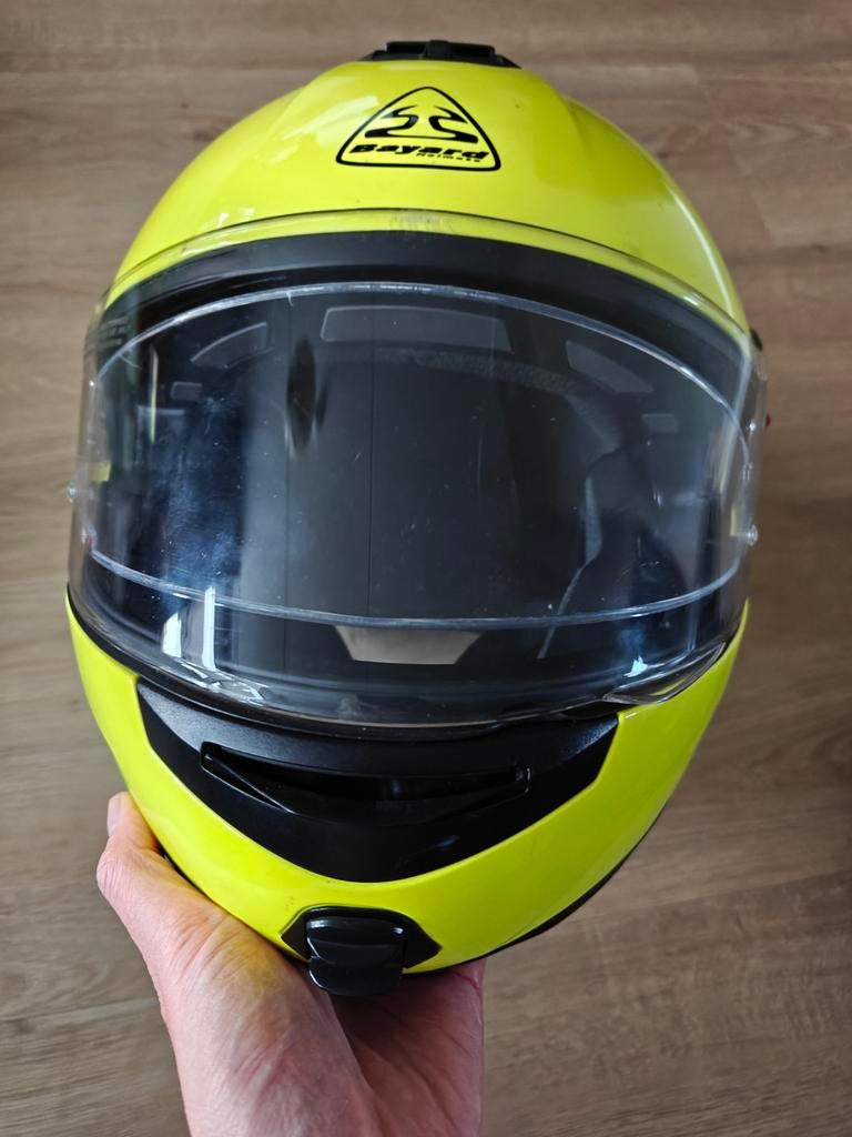 Bayard 2 integraalhelm geel maat L, Motoren, Kleding | Motorhelmen, Ophalen of Verzenden, Tweedehands, Integraalhelm, Overige merken