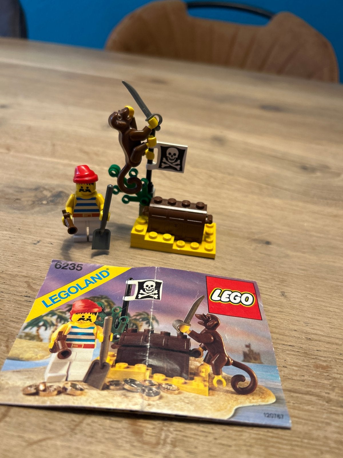 Lego 6235 Piraten Buried Treasure compleet met boekje, Gebruikt, Lego, Compleet, Complete set