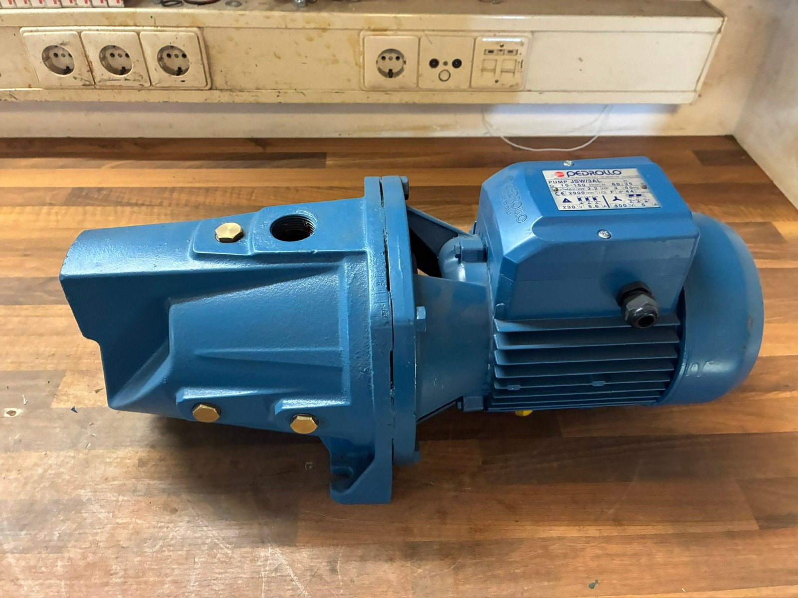 PEDROLLO pomp JSW 3AL 9,6 m3 Krachtstroom waterpomp, Ophalen, Zo goed als nieuw, Elektrisch, Beregeningspomp