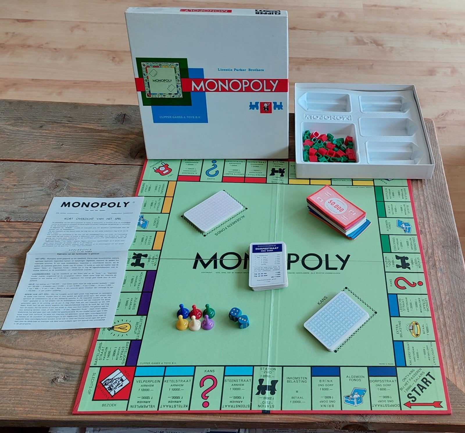 Monopoly spel, compleet, Vijf spelers of meer, Ophalen of Verzenden, Gebruikt