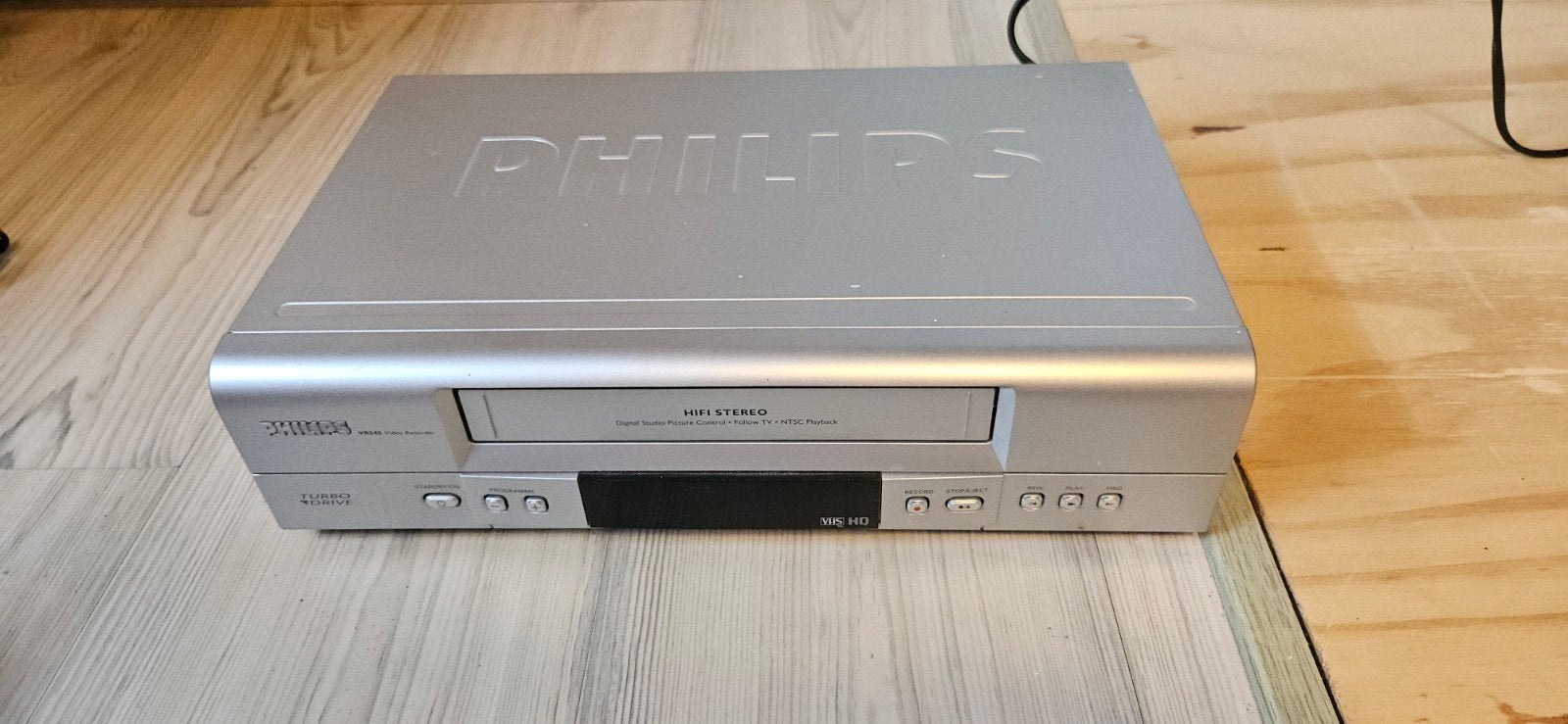Philips VR540/02 VHS HQ Videorecorder Hifi Stereo, Ophalen of Verzenden, Gebruikt, VHS-speler of -recorder
