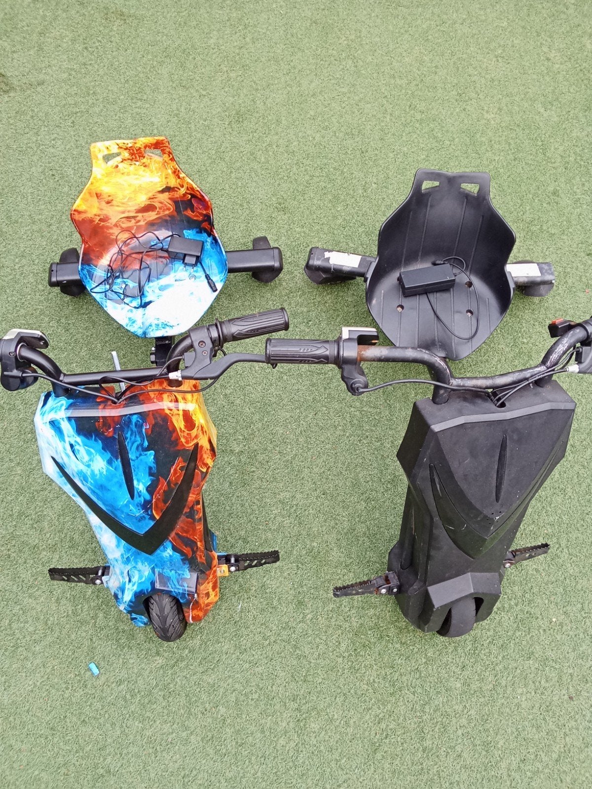 elektrische drift trike 2 x drift scooter razor, Kinderen en Baby's, Ophalen, Gebruikt, Overige typen