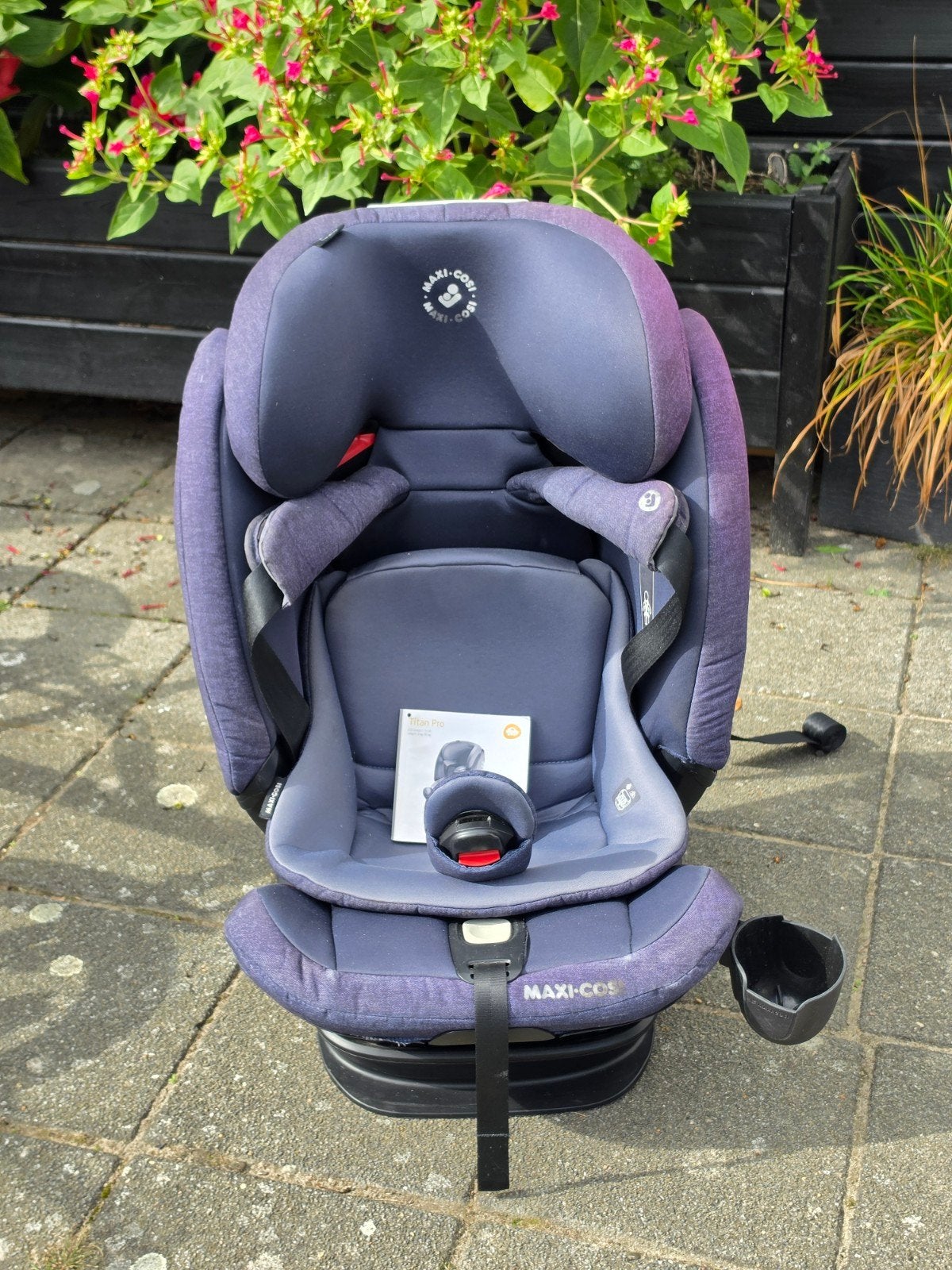 Maxi-Cosi Titan Pro autostoel met Isofix en cupholder, Ophalen, Gebruikt, 9 t/m 36 kg, Isofix
