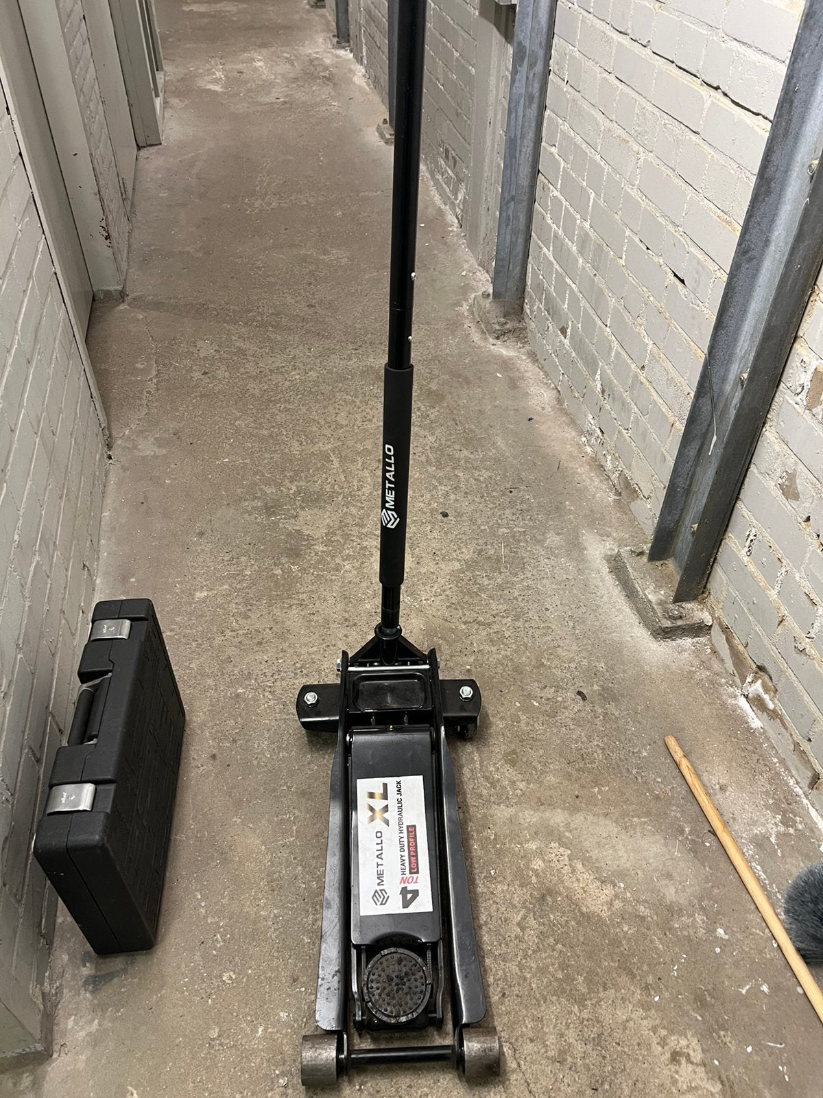 Garage krik metallo 4 ton, Auto diversen, Ophalen, Zo goed als nieuw, Hydraulisch, Garagekrik