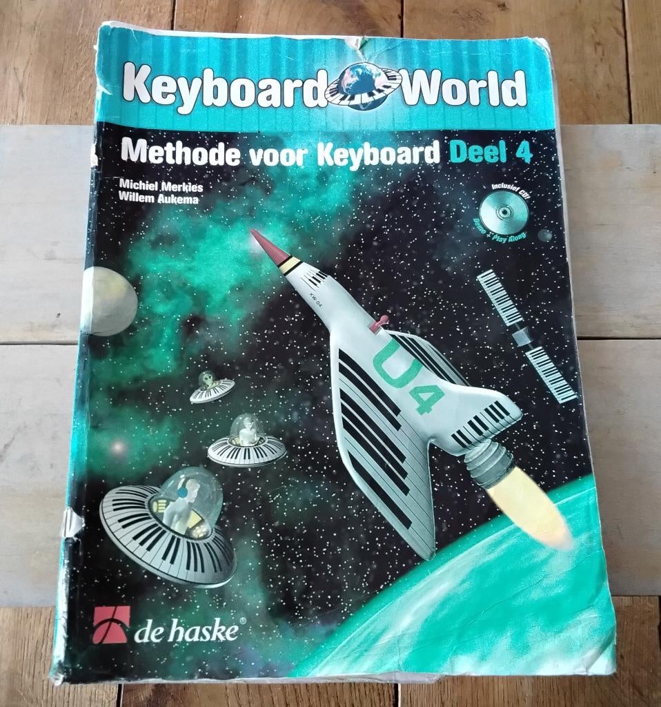 VERKOCHT Keybord World - deel 4 - inclusief Demo- en Play-al, Gebruikt, Les of Cursus, Ophalen of Verzenden, Keyboard
