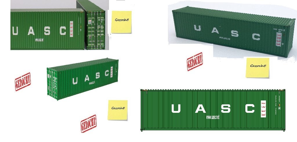 GEZOCHT: UASC 40FT container, liefst van Tekno, Verzenden, Zo goed als nieuw, Bus of Vrachtwagen, Tekno