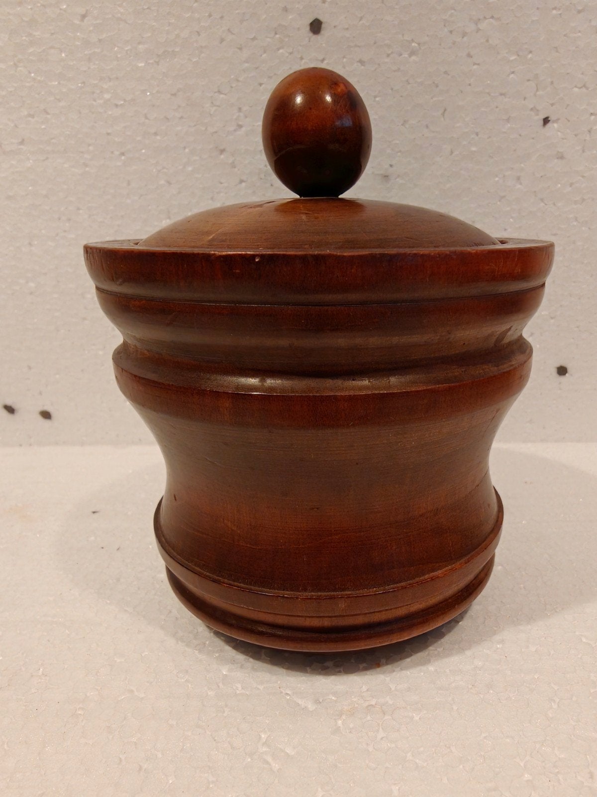Antieke 19e-eeuwse Nederlandse Biedermeier tabakspot, Ophalen of Verzenden