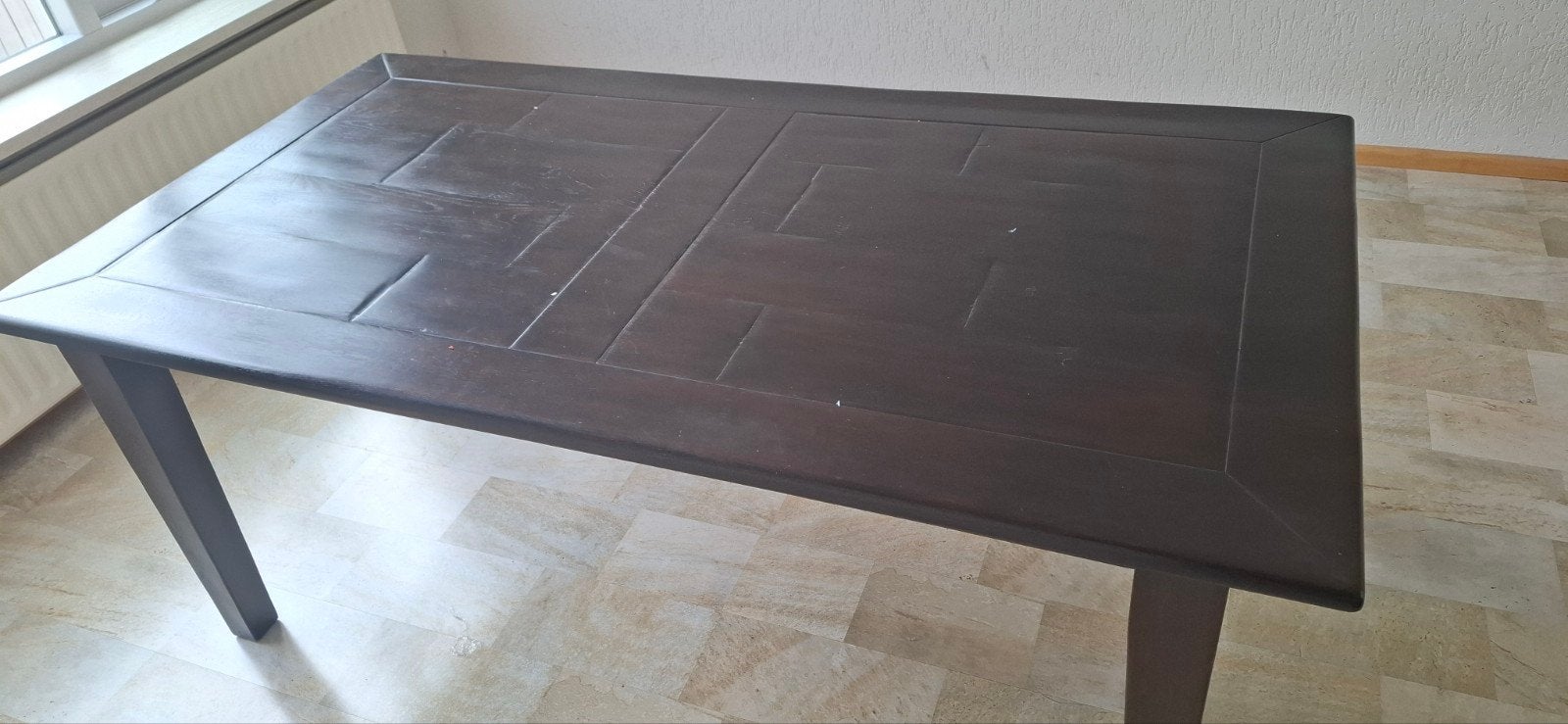 eettafel 6 personen, Ophalen, Gebruikt, 50 tot 100 cm, 150 tot 200 cm