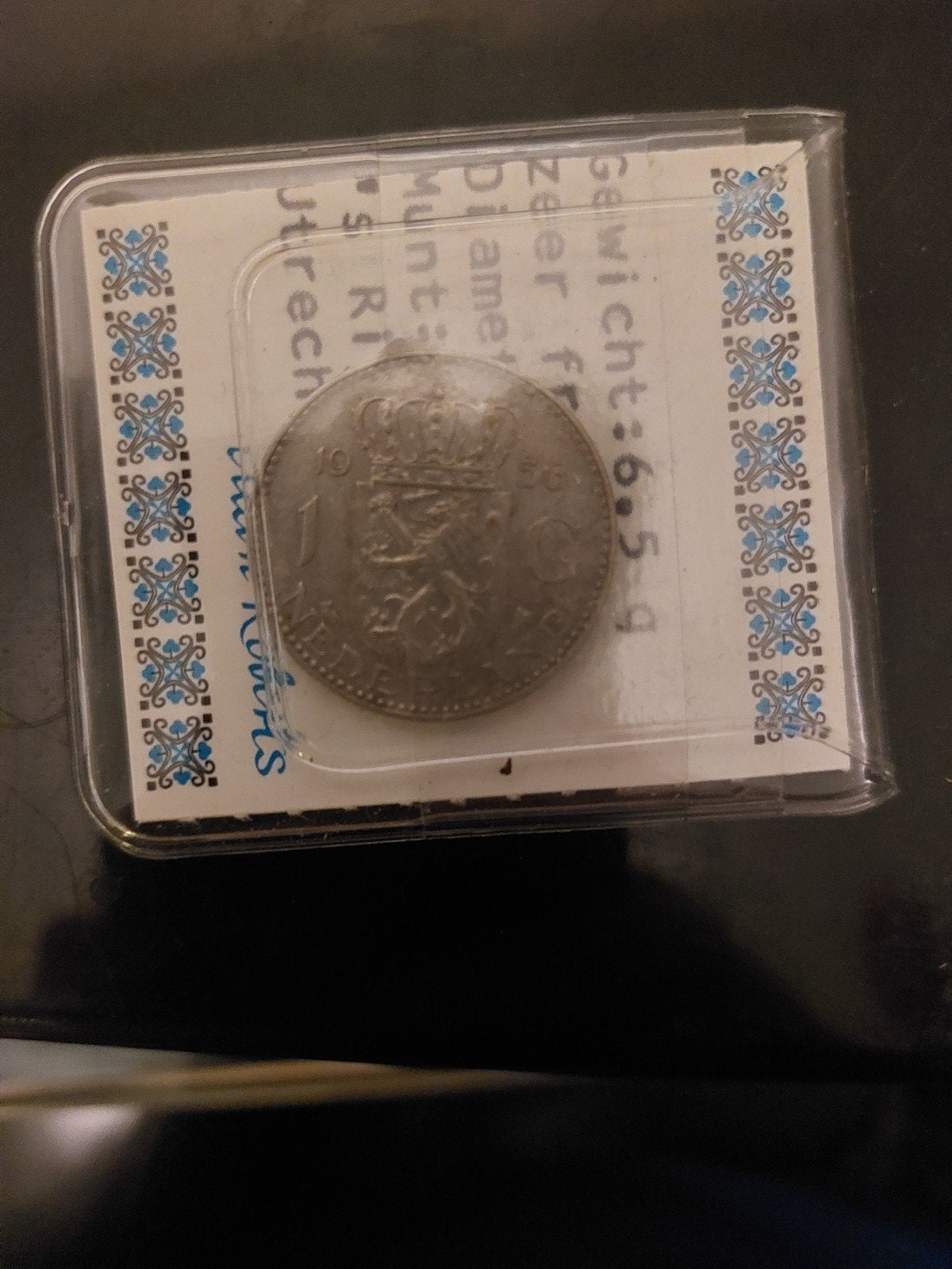 Zilveren Gulden 1956 Koningin Juliana, Postzegels en Munten, Munten | Nederland, 1 gulden, Koningin Juliana, Zilver, Ophalen of Verzenden