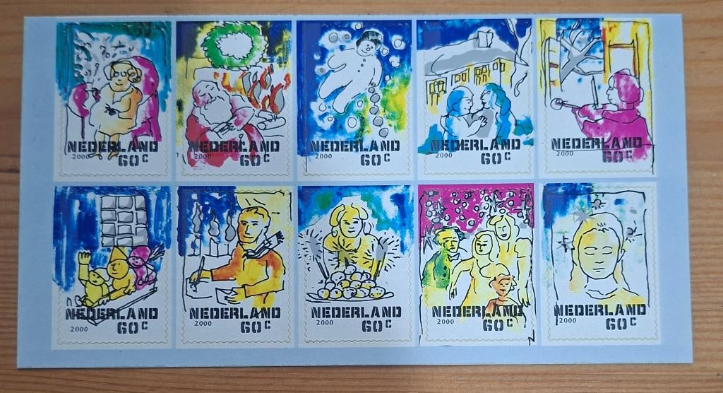 Nederland December Zegels Ongebruikt, Ophalen of Verzenden, Postfris