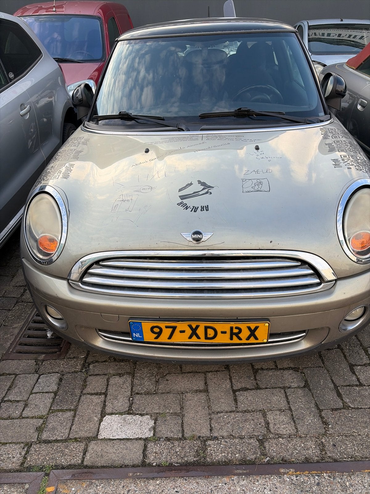 Mini 1.6 Cooper 2007 Grijs export engine, Auto's, Mini, Bedrijf, Benzine, C, Hatchback, Handgeschakeld, Origineel Nederlands, Zilver of Grijs