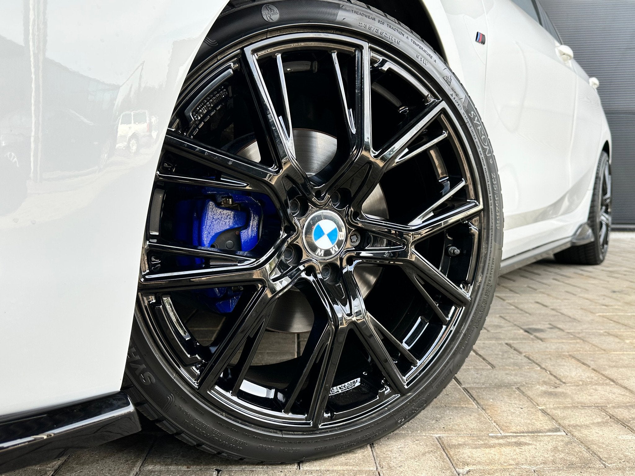 BMW 1 Serie 118i | SPORT | AUT | LED | leer | Clima | Navi |, Gebruikt, Wit, Origineel Nederlands, Bedrijf