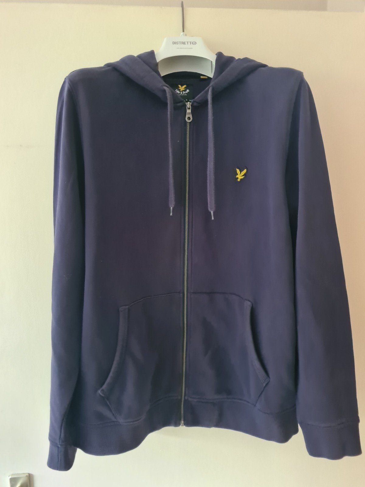 ZGAN!! - Lyle & Scott - Vest, Maat L., Kleding | Heren, Maat 52/54 (L), Blauw, Ophalen of Verzenden, Zo goed als nieuw