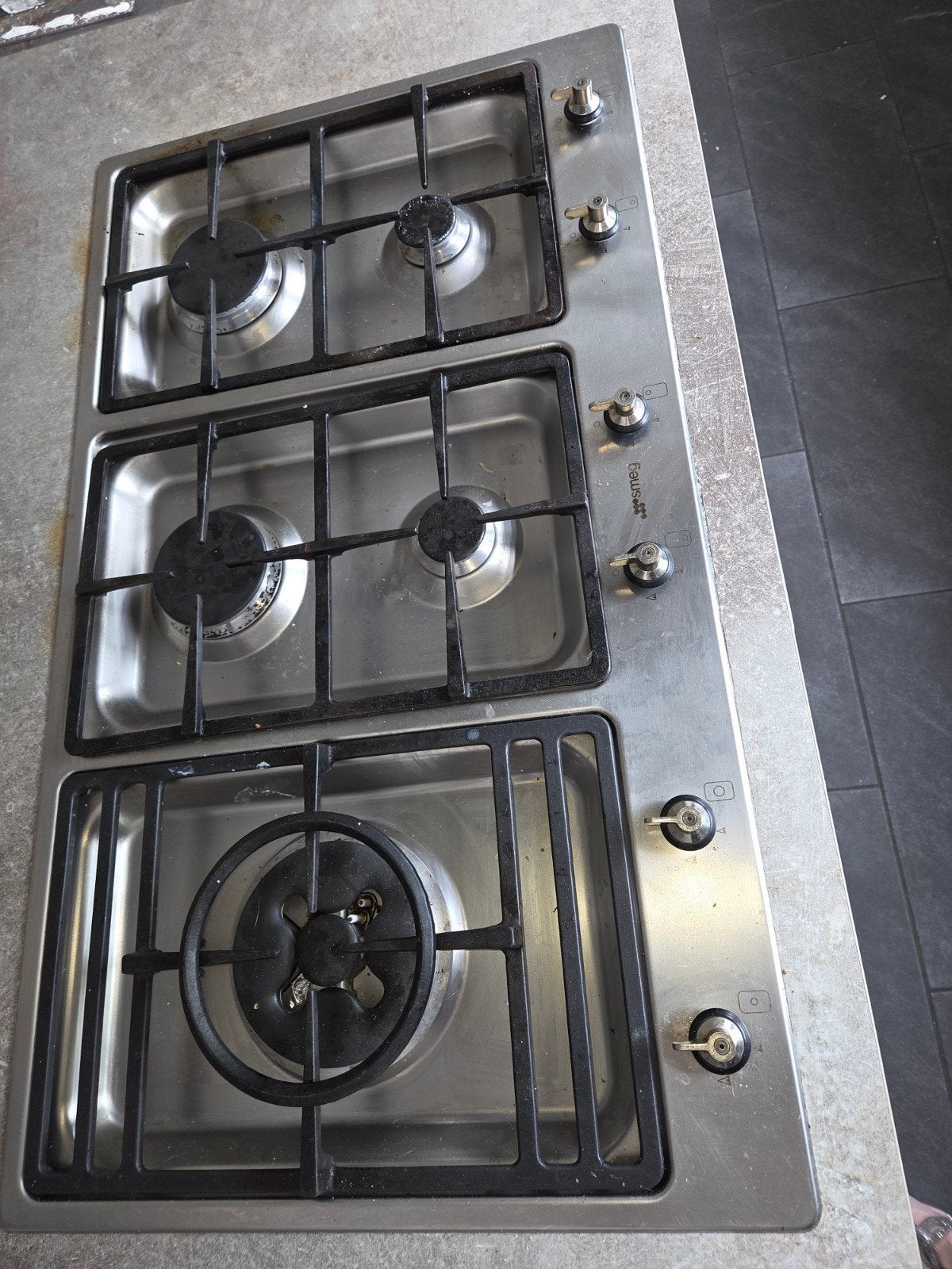 Smeg gasfornuis met 5 pitten - Gebruikt, Ophalen