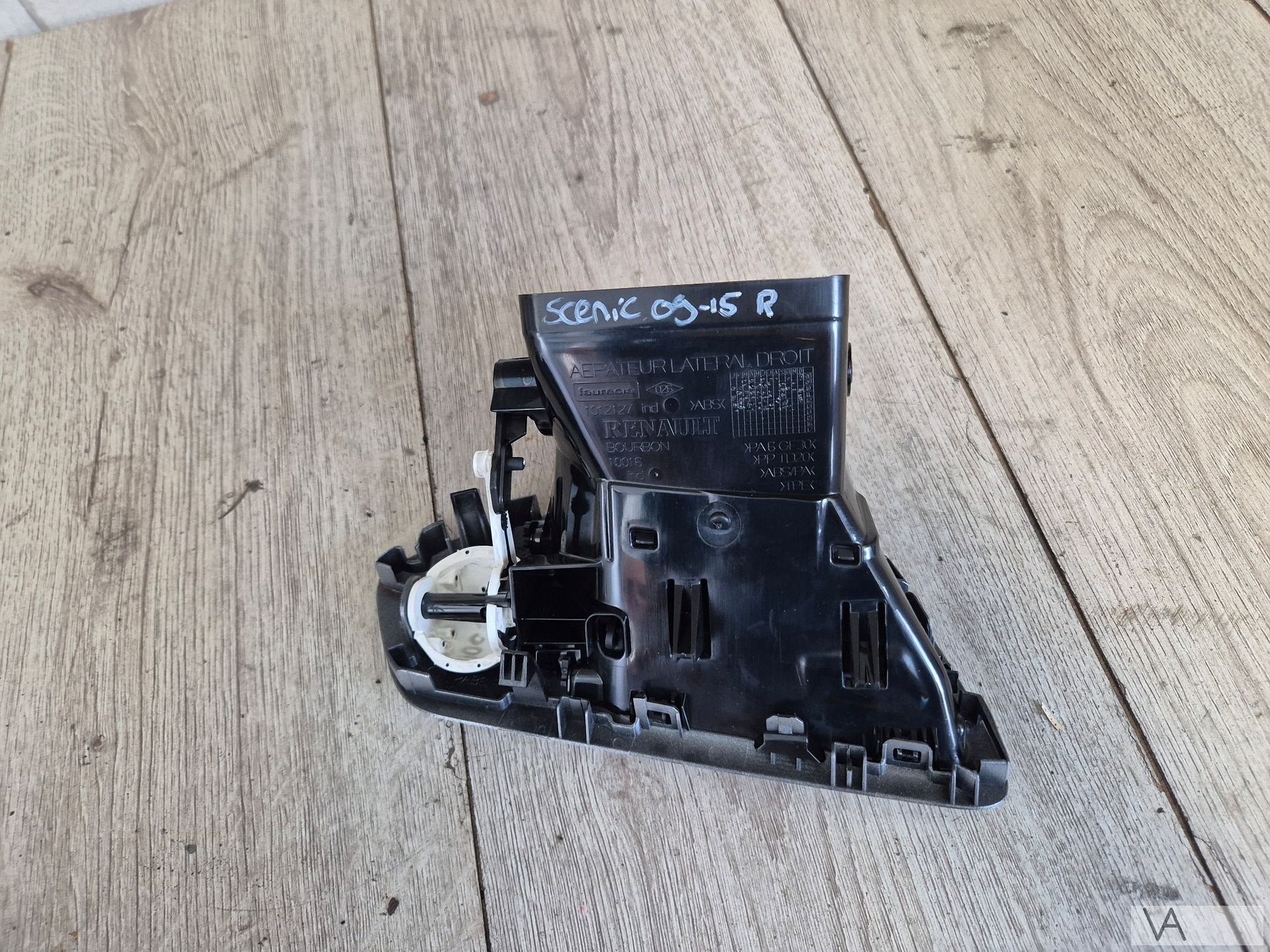 Luchtrooster zijkant rechts van Renault Scenic 3 2009 - 2015, Gebruikt, -, Renault, -