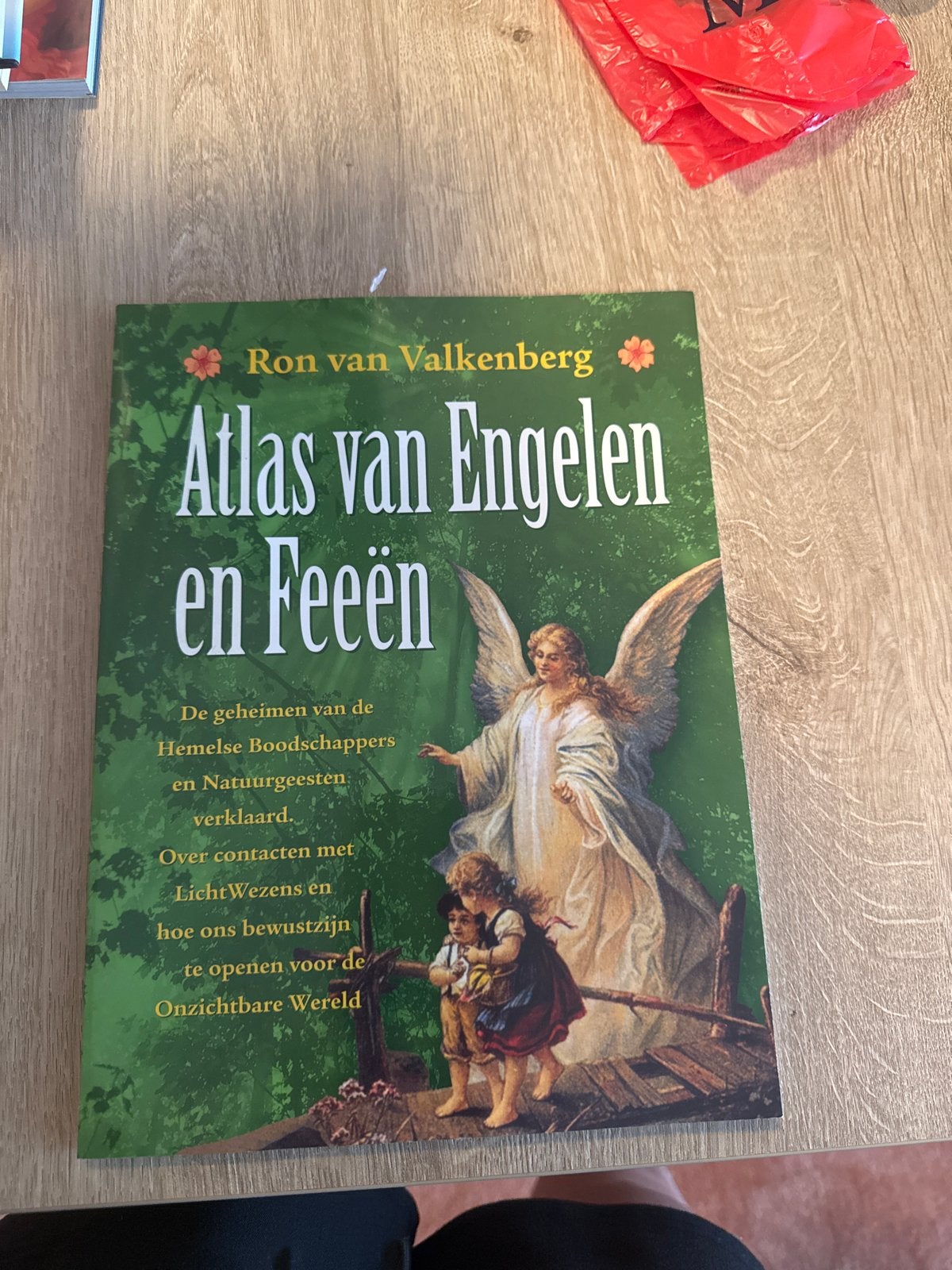 Atlas van Engelen en Feeën - Ron van Valkenberg, Ophalen of Verzenden, Zo goed als nieuw, Spiritualiteit algemeen, Achtergrond en Informatie