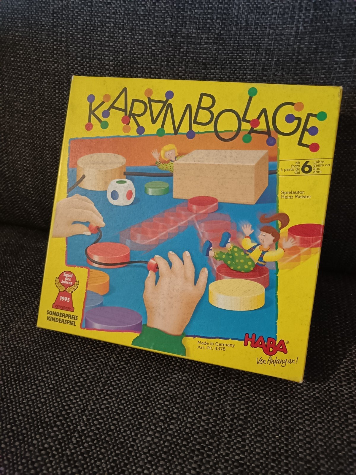 HABA Karambolage Bordspel - Klassiek Kinderspel, Hobby en Vrije tijd, Gezelschapsspellen | Bordspellen, Een of twee spelers, Ophalen of Verzenden