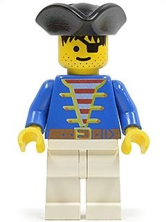 Lego Pirates Minifigs 6286 Skull's Eye Schooner, Lego, Zo goed als nieuw, Minifiguur, Compleet