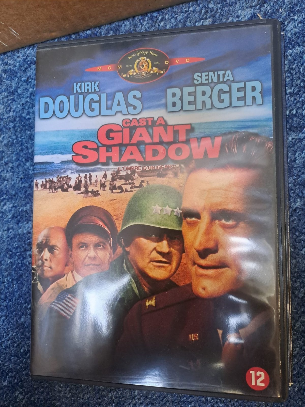 Cast a Giant Shadow (dvd), Cd's en Dvd's, Vanaf 12 jaar, Ophalen of Verzenden, Zo goed als nieuw