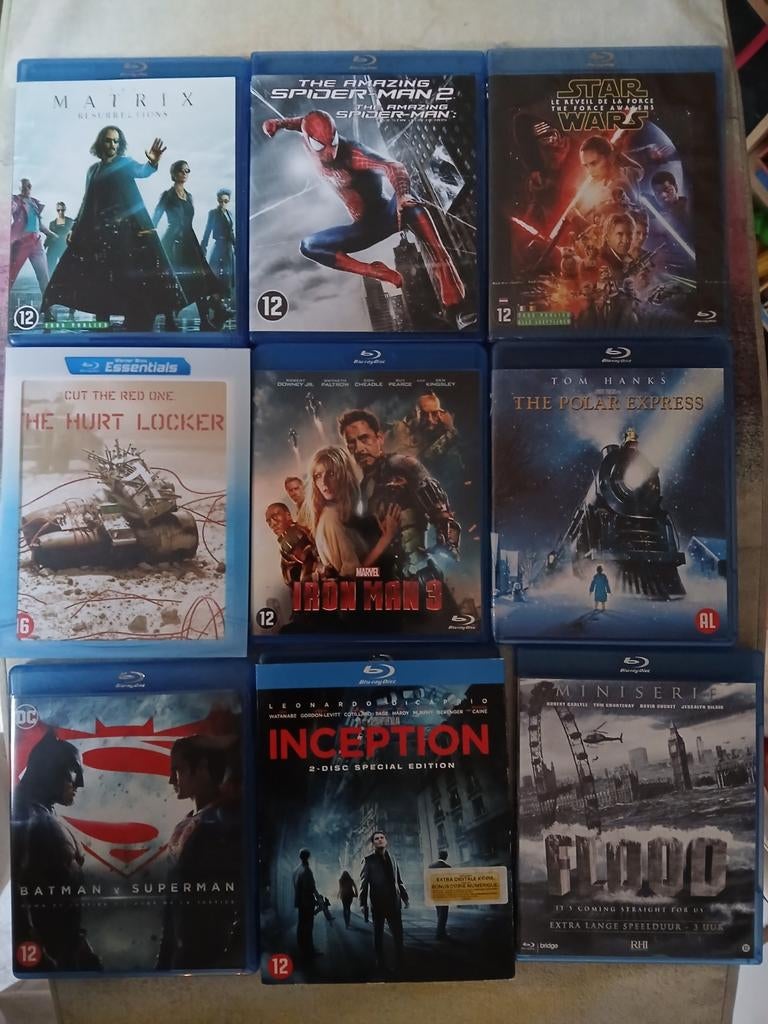 Mooie verzameling originele blu-ray, Ophalen of Verzenden, Zo goed als nieuw