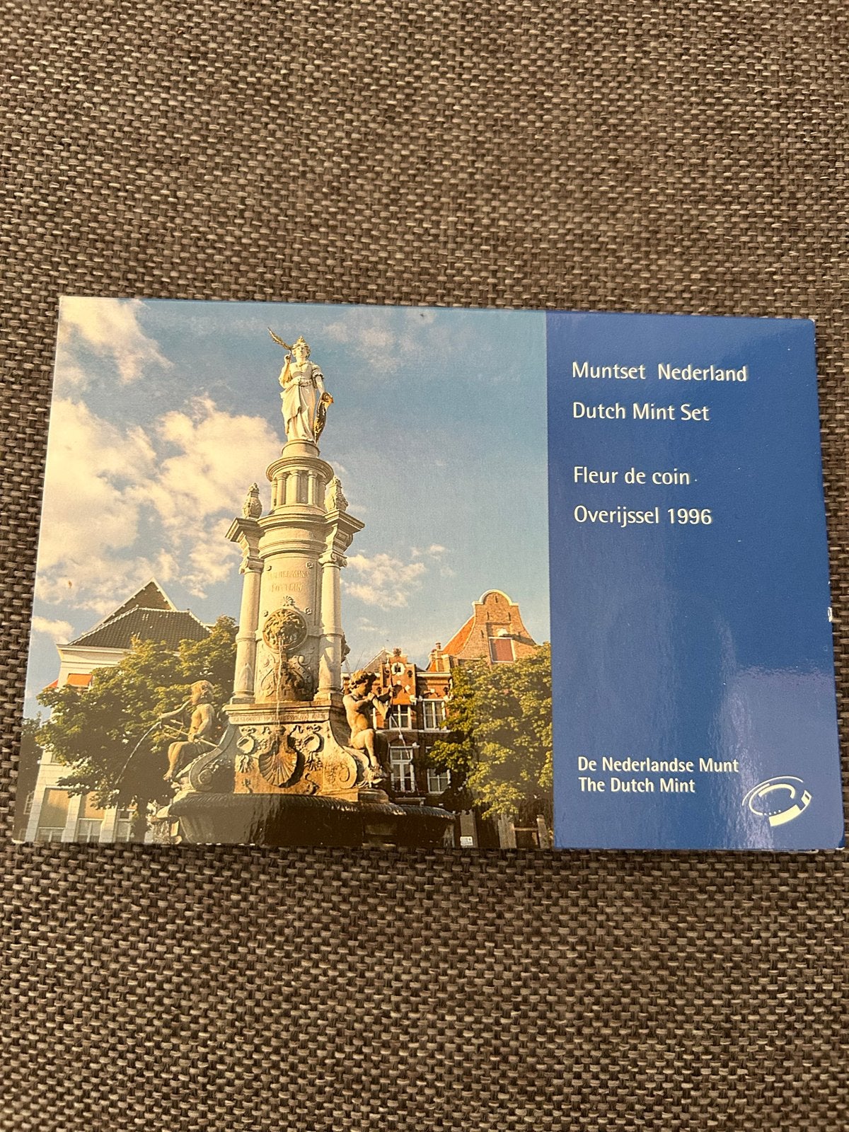 Muntset Nederland Overijssel 1996 - Fleur de coin, Postzegels en Munten, Munten | Nederland, Ophalen of Verzenden, Koningin Beatrix