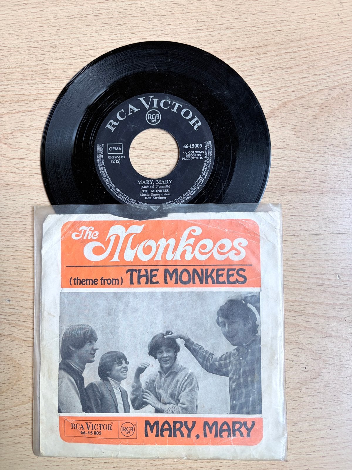 The Monkees - 1960, Verzenden, Zo goed als nieuw, Overige formaten, Levenslied of Smartlap