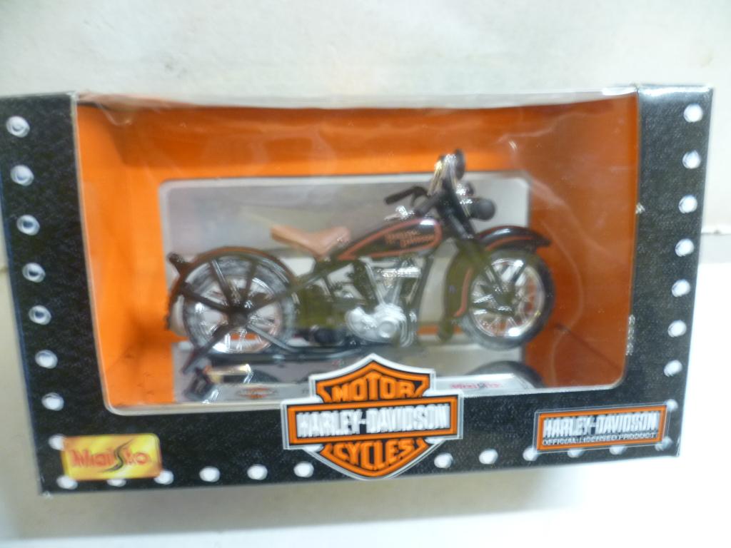 Maisto Harley Davidson 1928 JDH Twin Cam Motor 1:18 schaalmo, Hobby en Vrije tijd, Modelauto's | 1:18, Ophalen of Verzenden, Nieuw