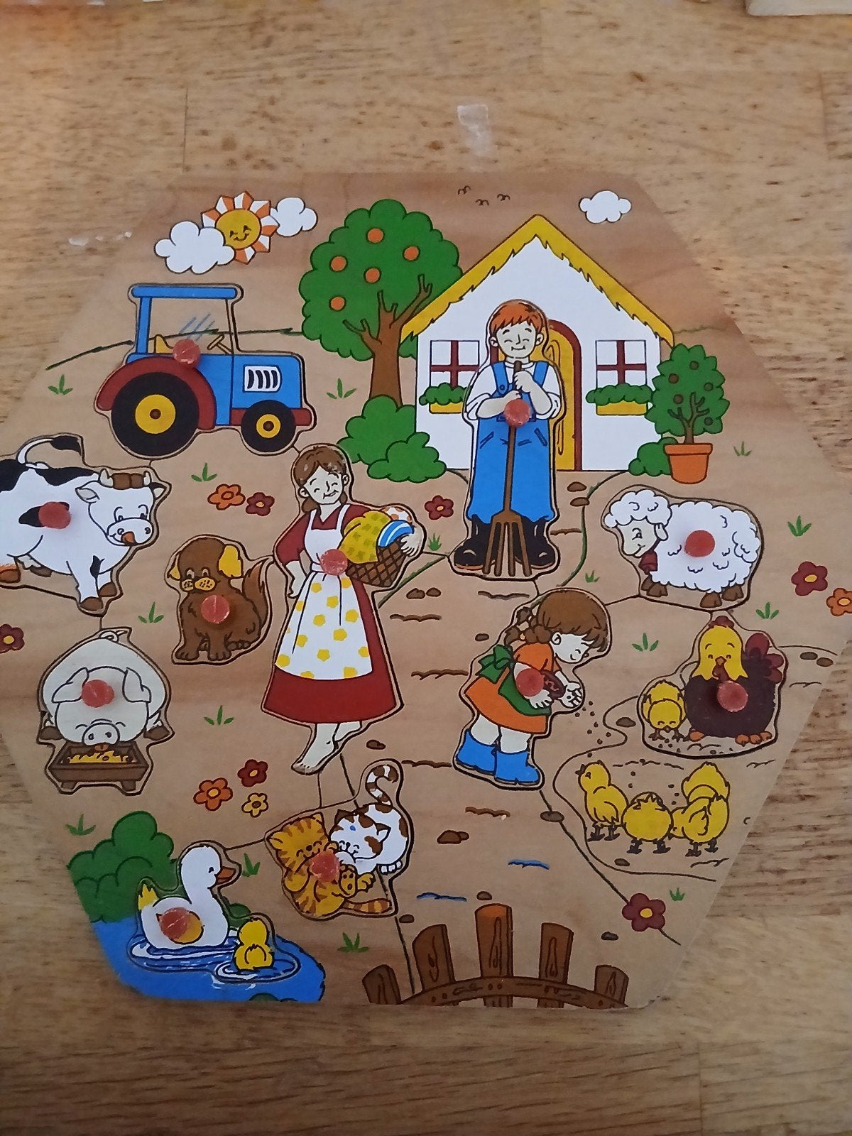 houten speelgoed diverse, Ophalen of Verzenden, Minder dan 10 stukjes, 6 maanden tot 2 jaar