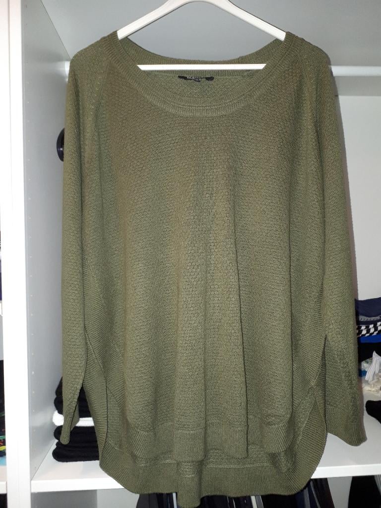 MS mode groene trui XL, Ophalen of Verzenden, Gedragen, Maat 46/48 (XL) of groter, Groen