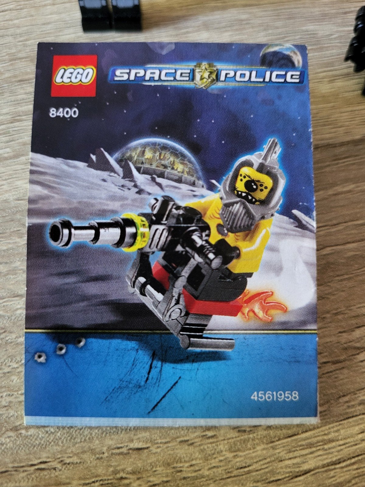 Lego Space Police 8400 Minifiguur met instructies, Compleet, Gebruikt, Overige thema's, Lego