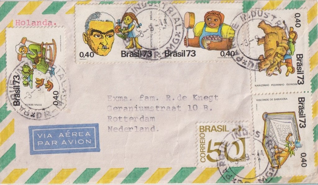 Brazilie 1974 WK Voetbal 1973 in paren LP, Verzenden, Overige typen