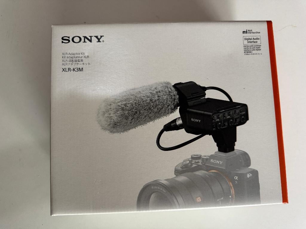Sony XLR-K3M, Ophalen of Verzenden, Nieuw, Studiomicrofoon