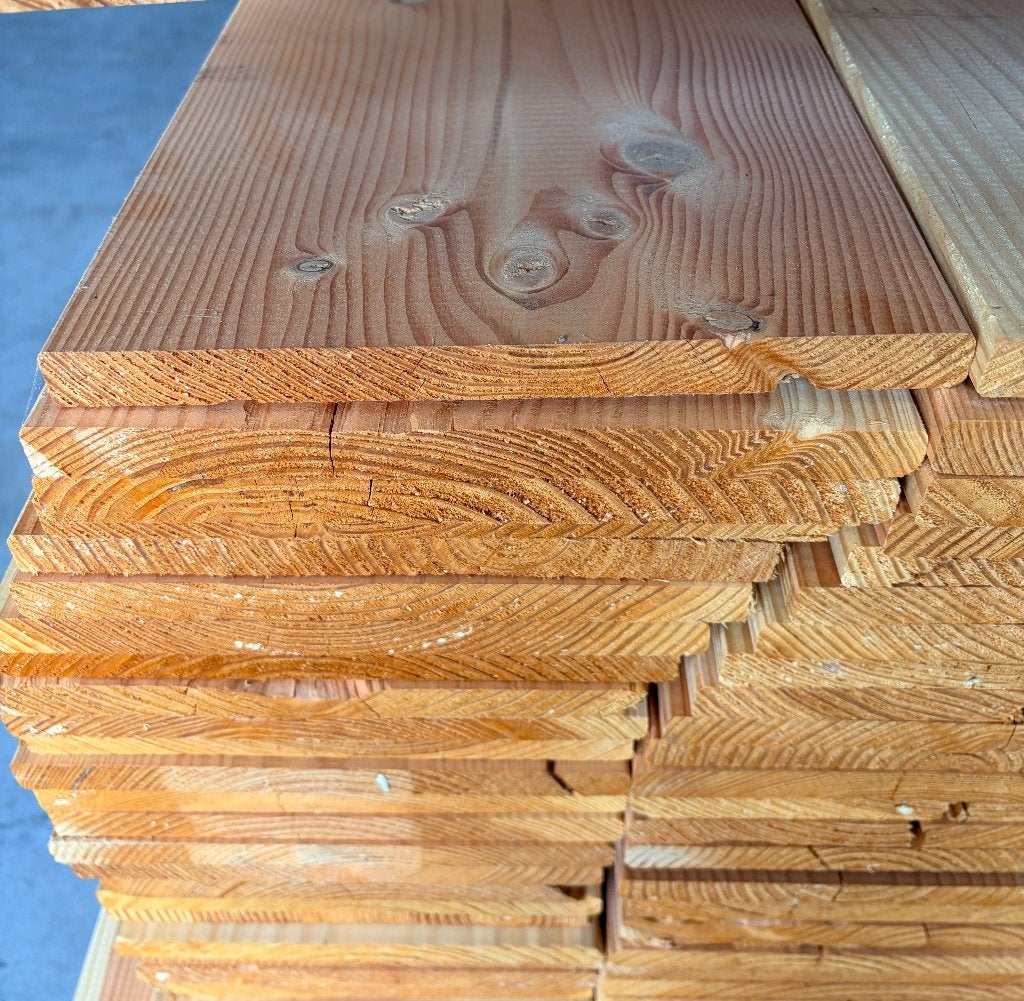 Kantplank Douglas geschaafd 19 x 240 x 4000 mm, Tuin en Terras, Palen, Balken en Planken, Ophalen, Nieuw, 250 cm of meer, Planken
